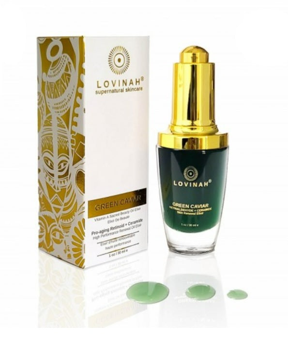 Lovinah Green Caviar Pro-Aging Retinoid & Ceramide Elixir